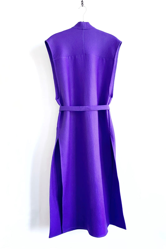 Sleeveless cardigan | Wool