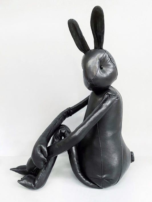 Leather RABBIT | Black