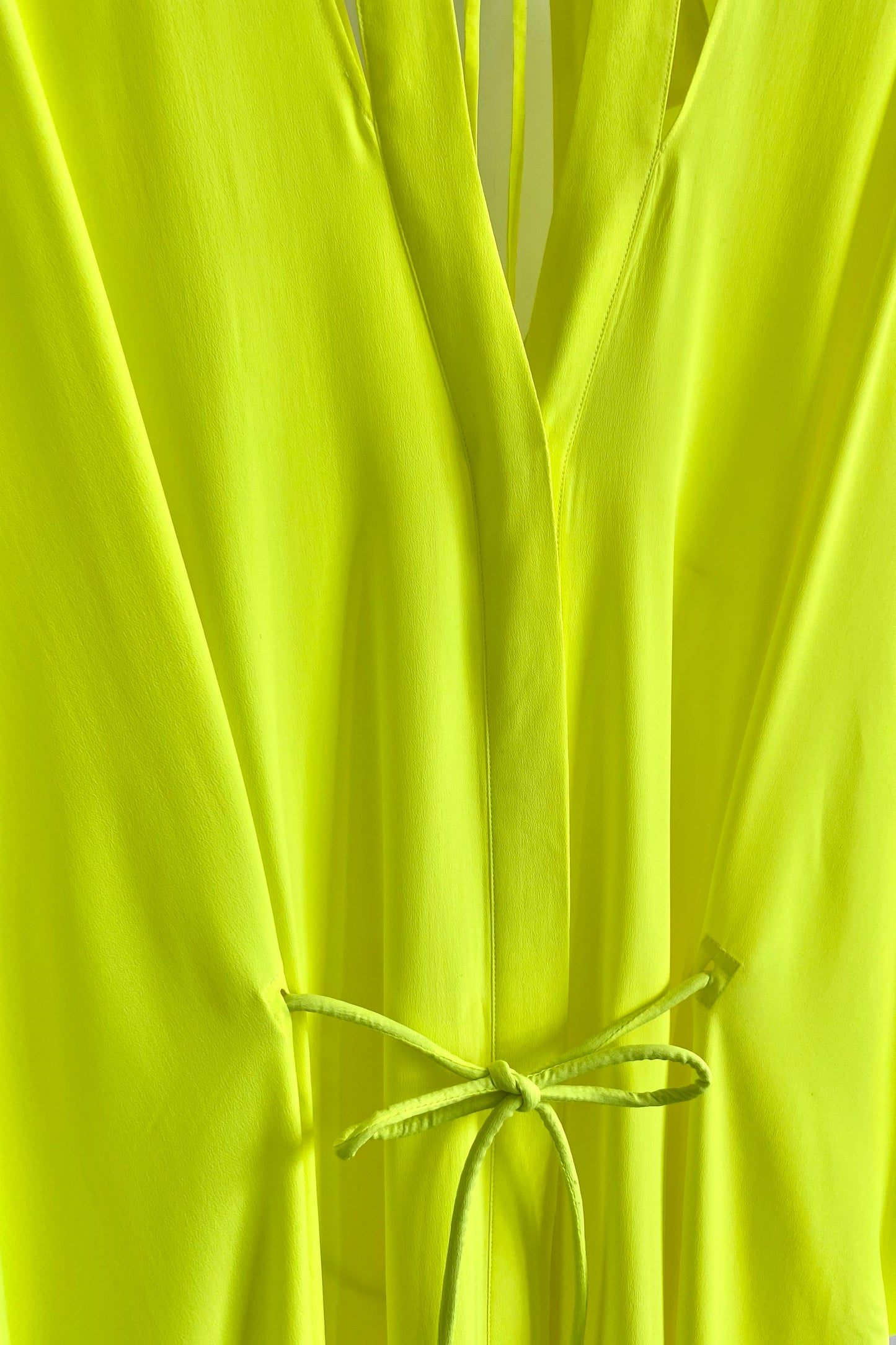 Kaftan with neckstrap | Silk
