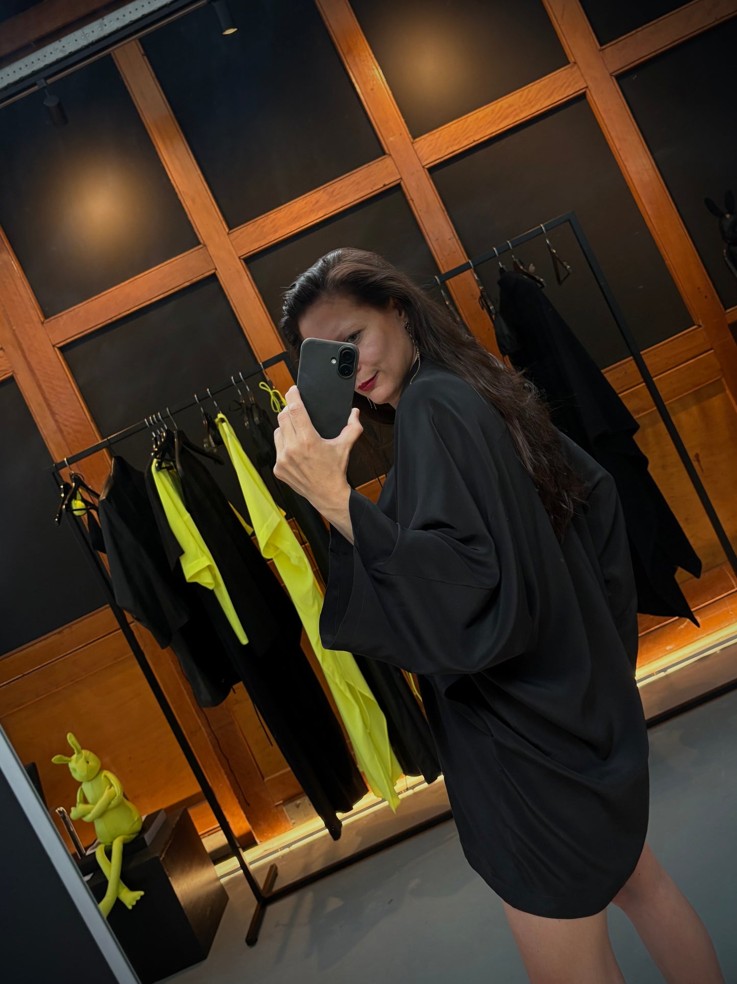 Kimono dress short | Silk