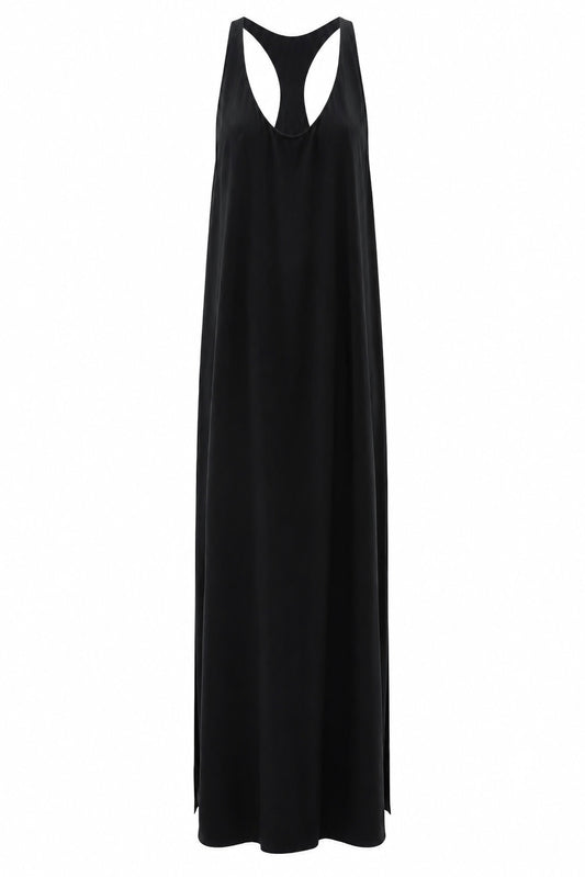 Racer back dress | Silk