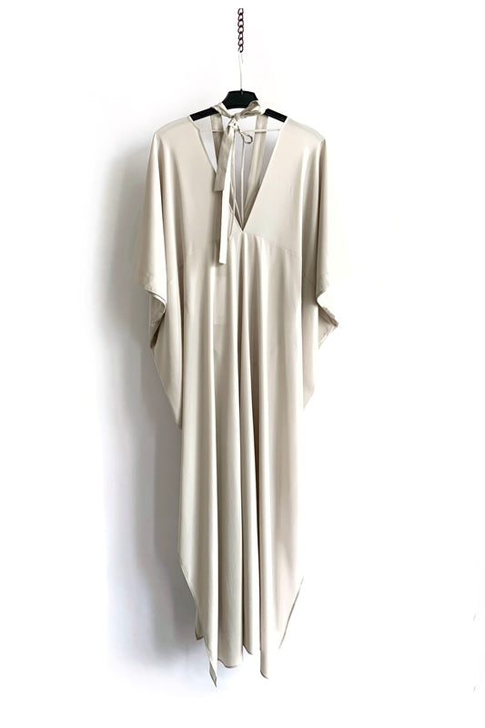 Kaftan with neckstrap | Silk