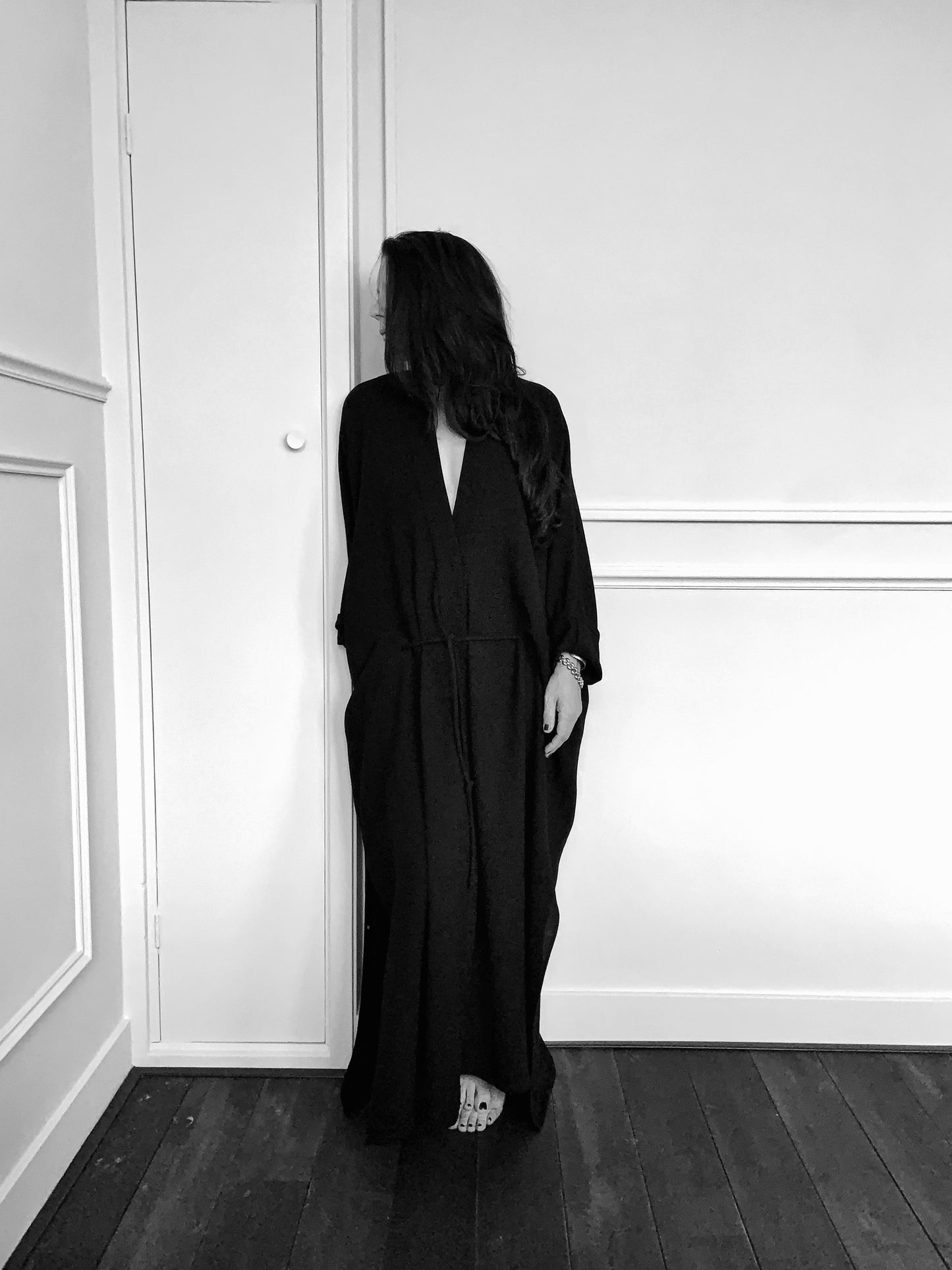 Kimono dress | wool
