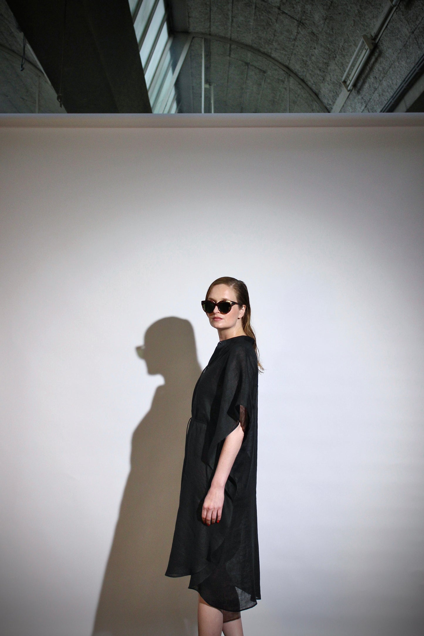 Shirt dress kaftan | Linen