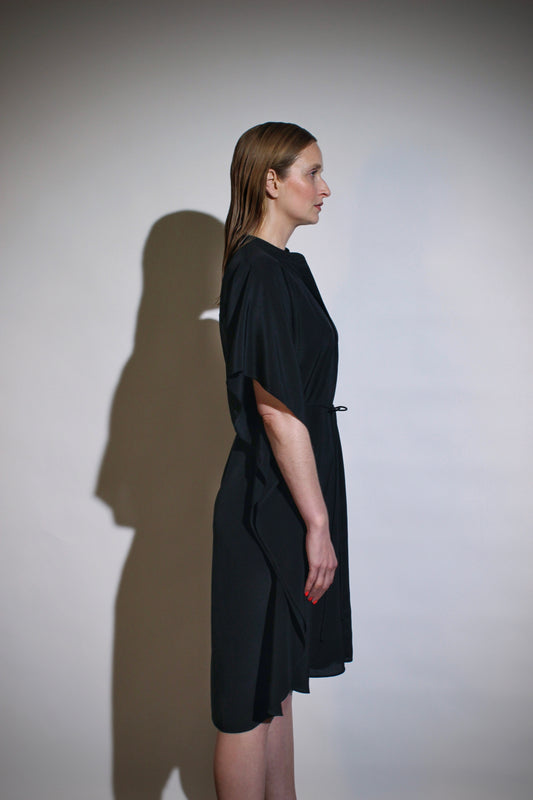 Shirt dress kaftan | Silk