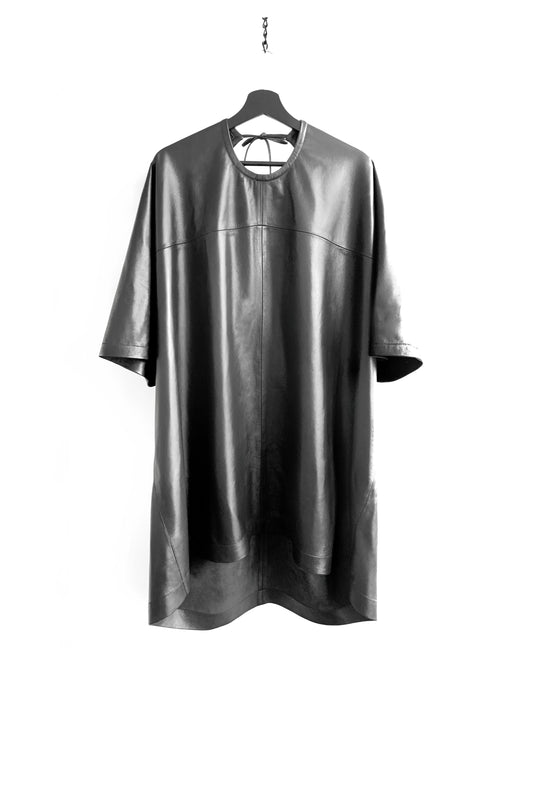 Open back dress | Leather