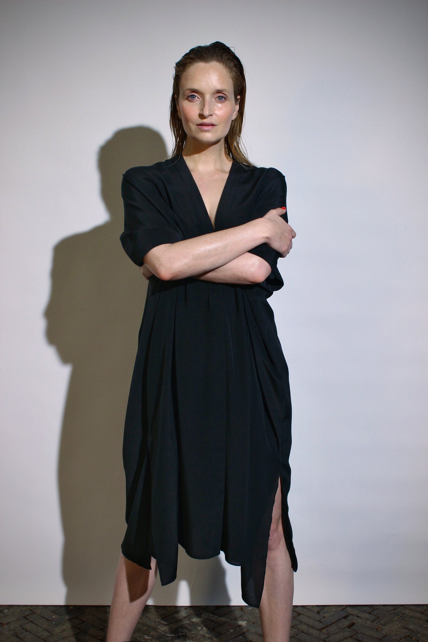 Square kaftan | Silk