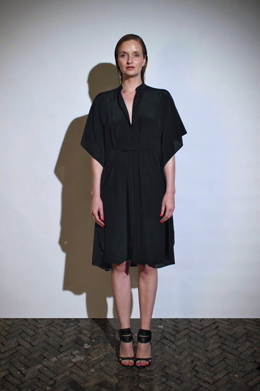 Shirt dress kaftan | Silk