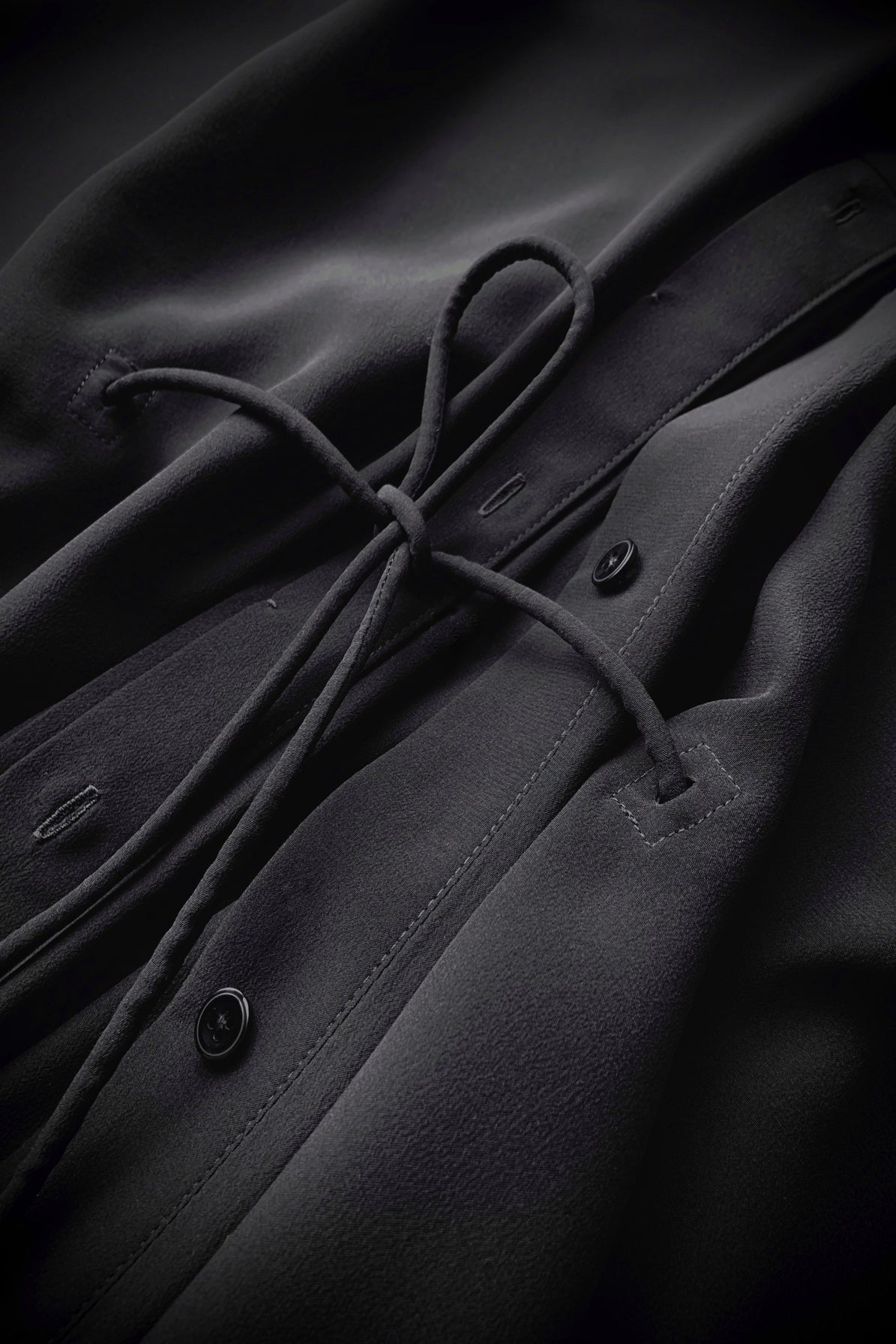 Kaftan with neckstrap | Silk