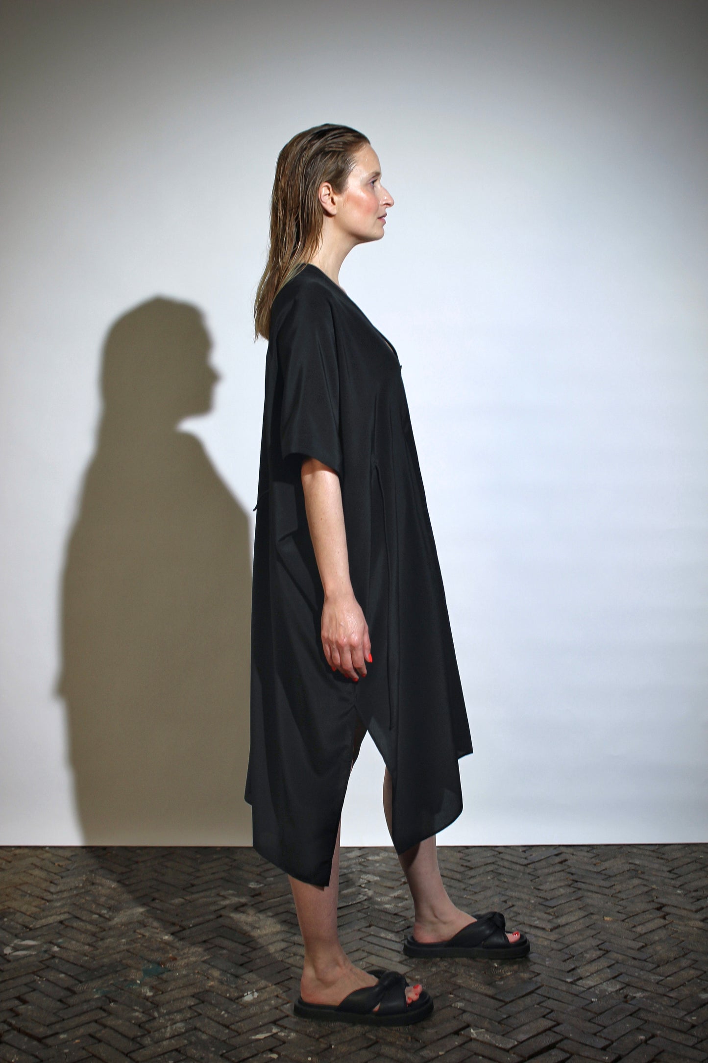 Square kaftan | Silk