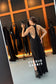 Racer back dress | Silk