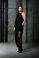One shoulder dress | Silk