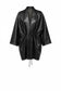 Kimono dress short | Leather
