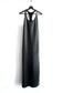 Racer back dress | Leather
