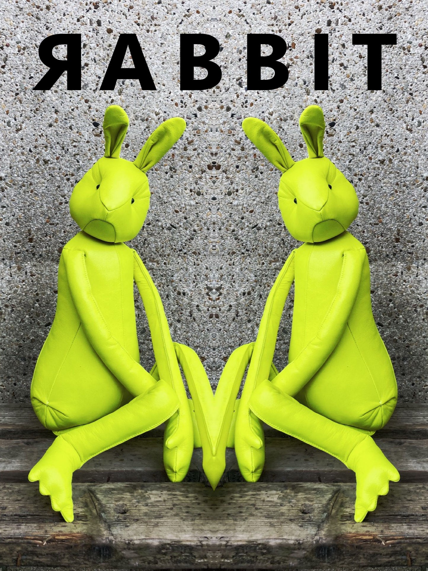 RABBIT companion | Neon yellow