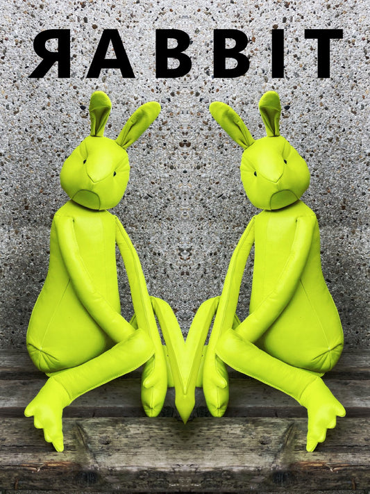 RABBIT companion | Neon yellow