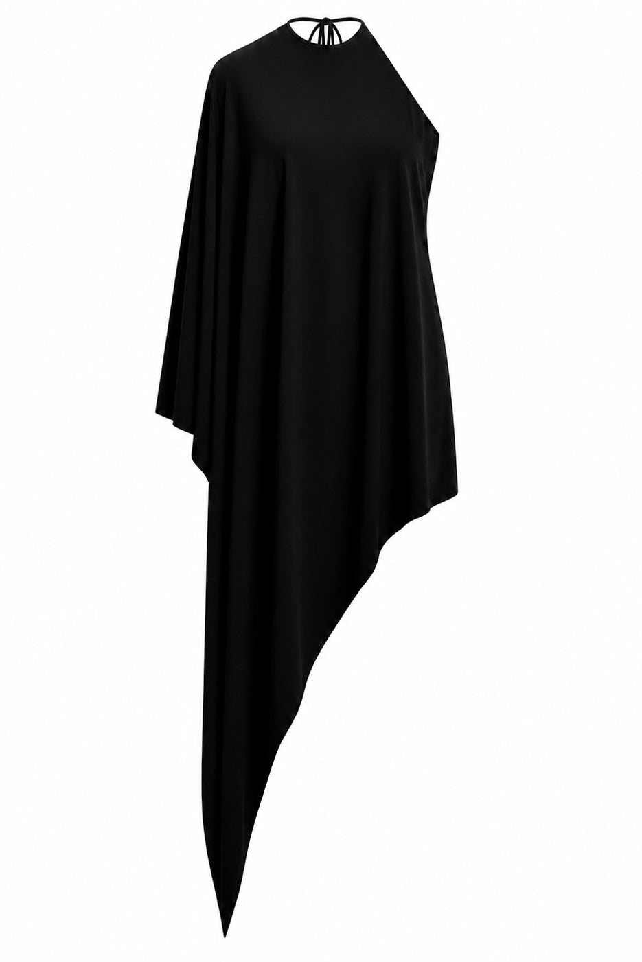 One shoulder dress | Silk