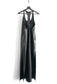 Racer back dress | Leather