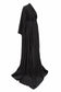 Wrap dress with train | Silk