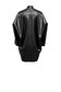 Kimono dress short | Leather