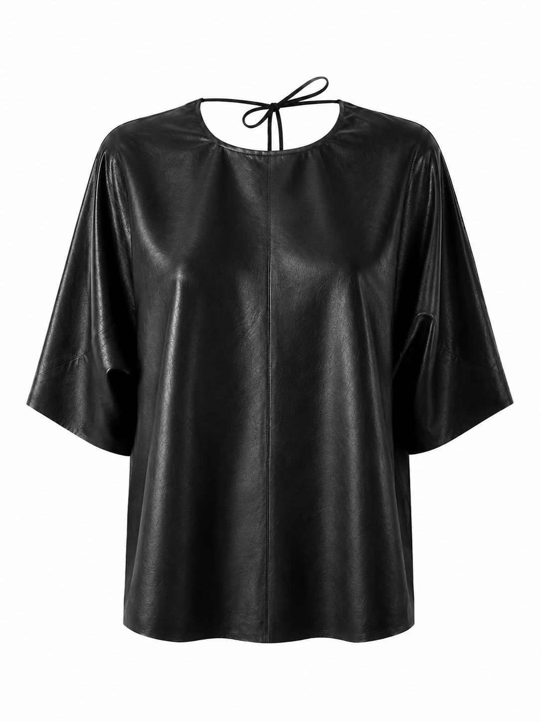 Open back top | Leather