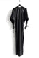 Long sleeve dress | Coated jersey